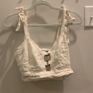White Tie Top